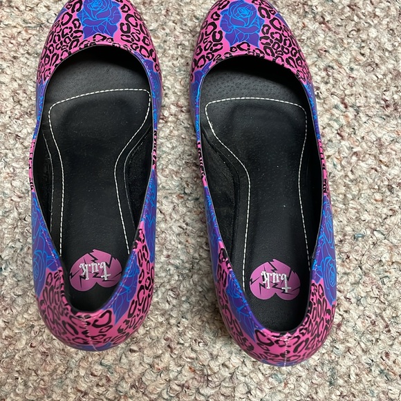 Tuk rose print heels - new - Picture 5 of 8